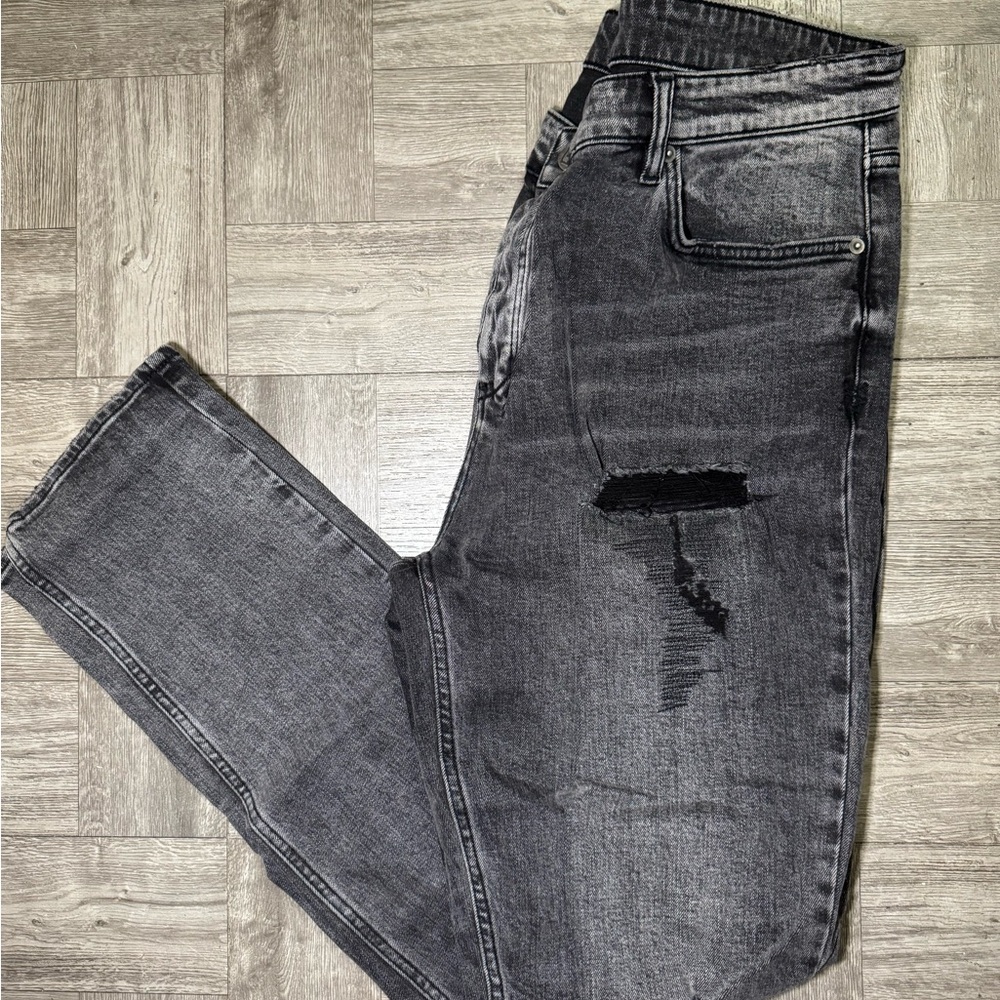 Ksubi Charcoal Distressed Jeans